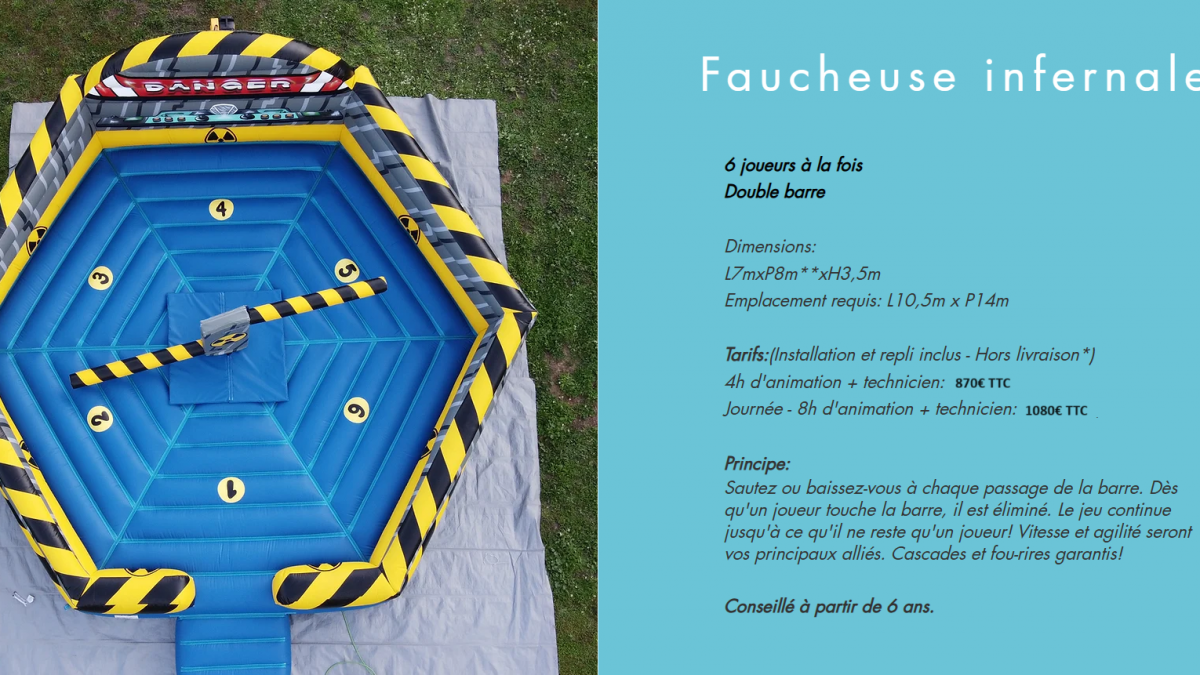 Faucheuse infernale sportive